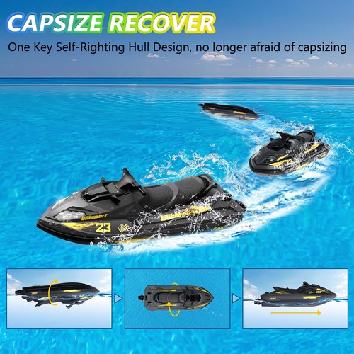 UDI023PRO UDI RC 14" Inkfish V-Rumpf Elektro RTR Brushless Jetski 2.4G Jet-Boot - Bild 10 von 12