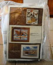 Vtg Artcraft Concepts Wine and Cheese 5851 Longstitch Embroidery Kit Unopened  