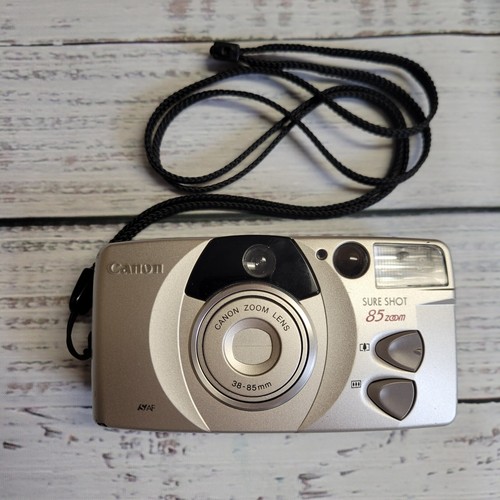 Nur Teile und Reparatur Canon Sure Shot 85 Zoom analoge 35-mm-Spiegelreflexkamera schaltet ein - Bild 2 von 10