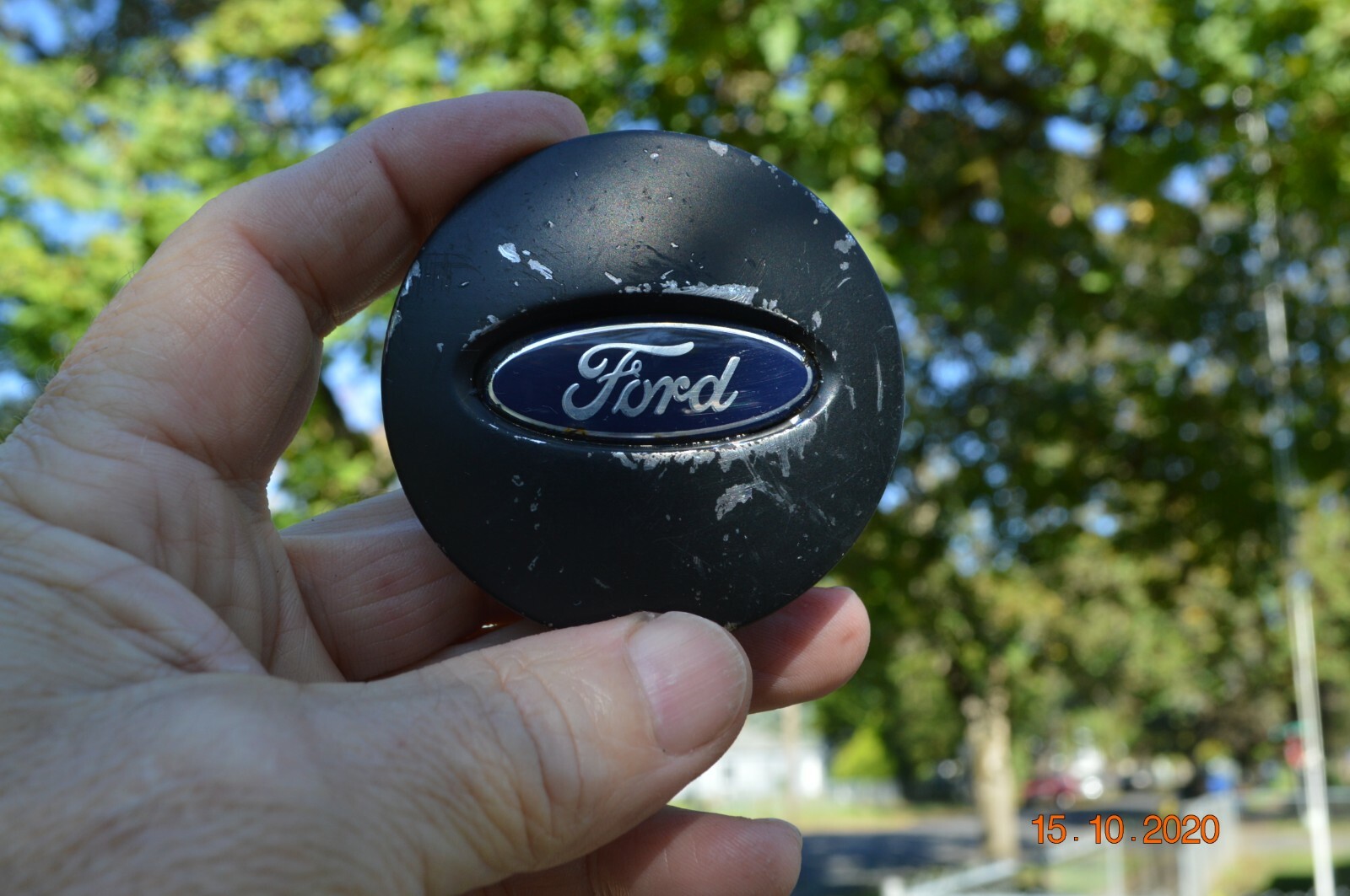 Ford Edge Explorer Fusion Matte Black Center Caps Part BB531A096RA