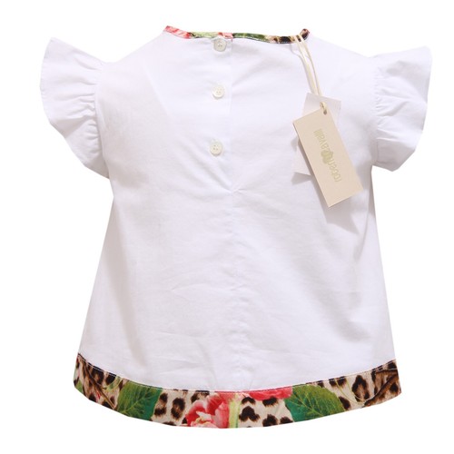 8618R maglia bimba ROBERTO CAVALLI casacca t-shirt kid - Picture 2 of 4