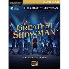 Instrumental Play-Along: The Greatest Showman - Alto Saxo... by Justin Paul Book