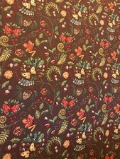 WILDWOOD Flowers quilters cotton Fabric by yard 44" Wyndam