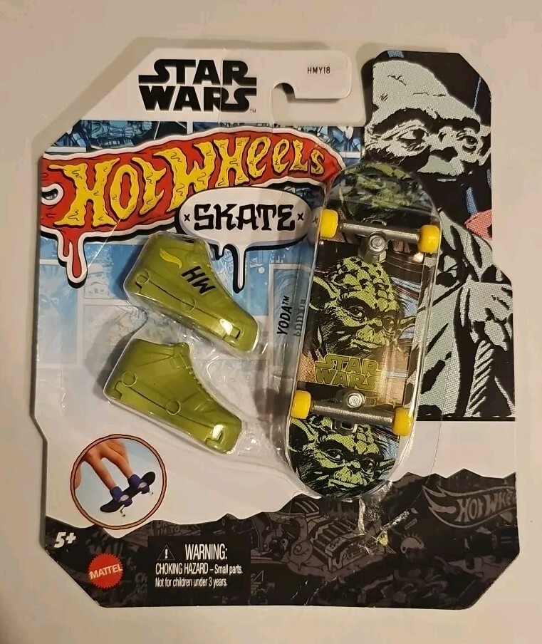 GW限定出品　Yoda Skateboard Deck 限定版 スター・ウォーズ Hot Wheels Skate Star Wars YODA Fingerboard | eBay