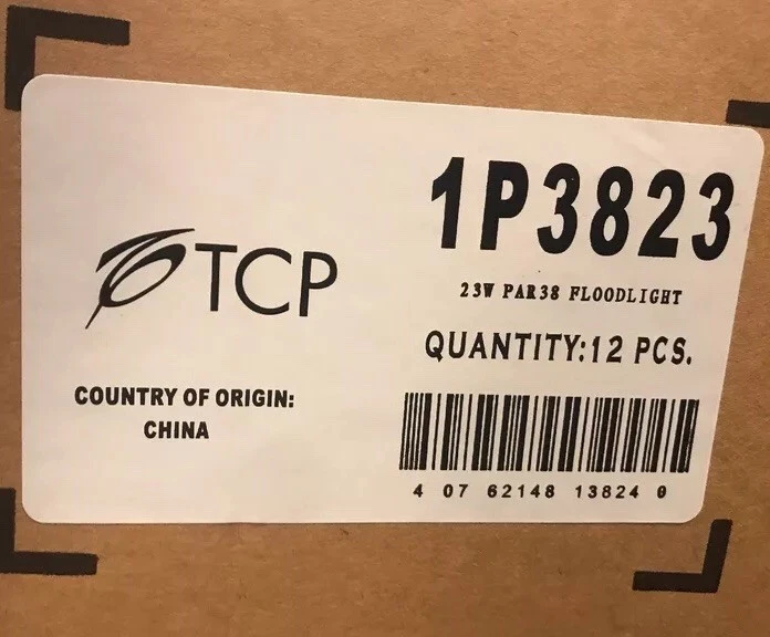 TCP 1P3823  CF23PAR38/2700K Model#EDXP38-23  par38 compact fluorescent - Image 3 of 4