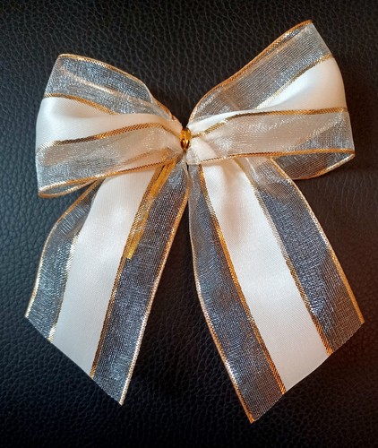 3 X BOWs Wedding Xmas Christmas Present Gift Wrap Tree Decoration Wreath - Picture 25 of 25