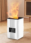 Flame Humidifier Top Fill Remote Control Large 3.5L LED Cool Mist Aroma Diffuser