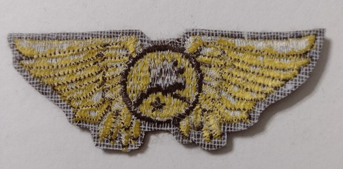 UNKNOWN FOREIGN CLOTH WING INSIGNIA - STYLE 3:KY22-6 - Picture 2 of 2