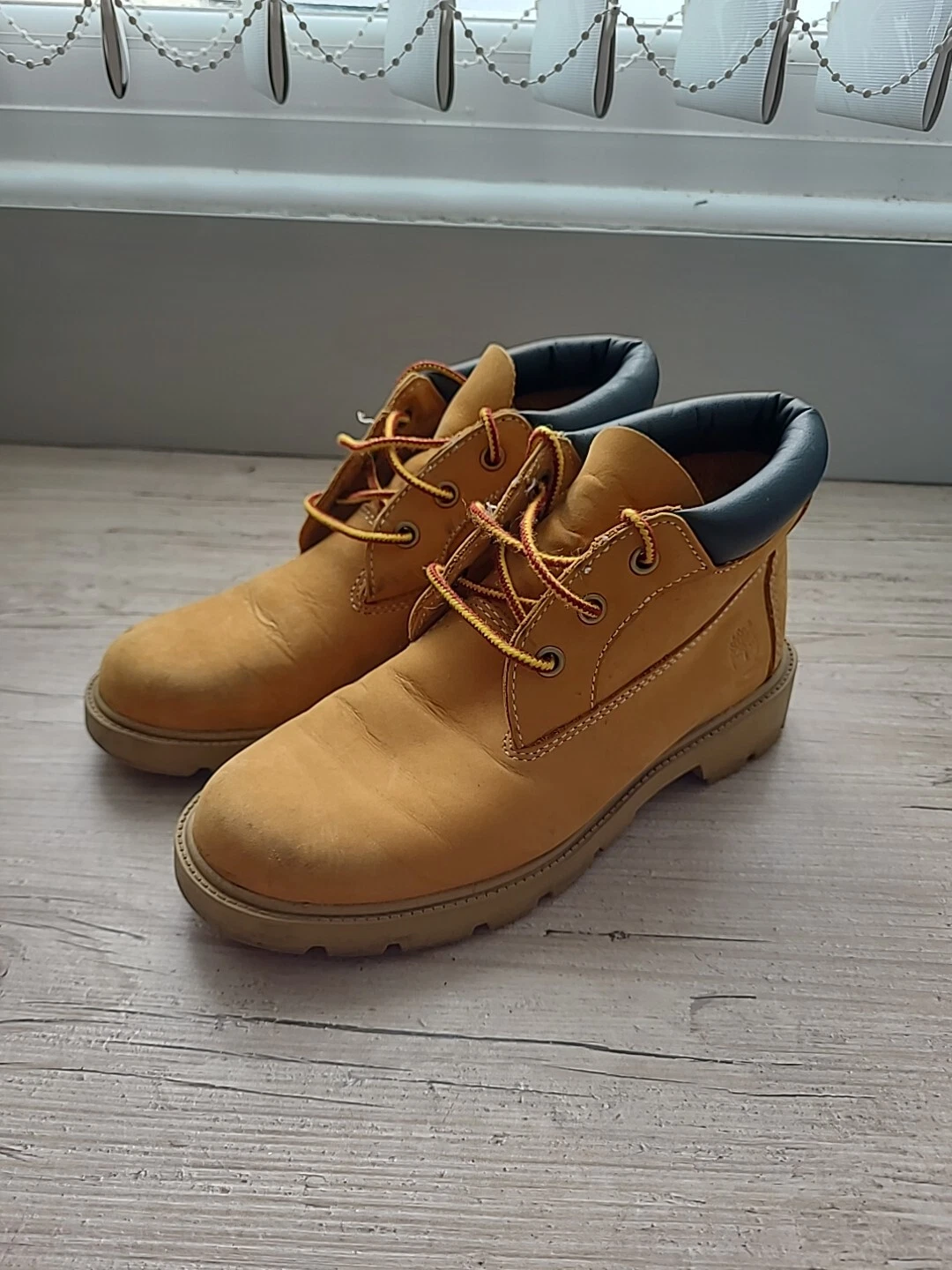 Stivali Timberland vintage taglia 4 marrone chiaro usati