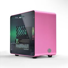 Raspberry Pi 5 Case Aluminum Mini Tower Case With Cooling Fan And Color Changing