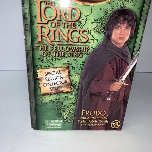 TOYBIZ Lord Of The Rings Fellowship FRODO Special Edition Collector Series NEW - Picture 2 of 12