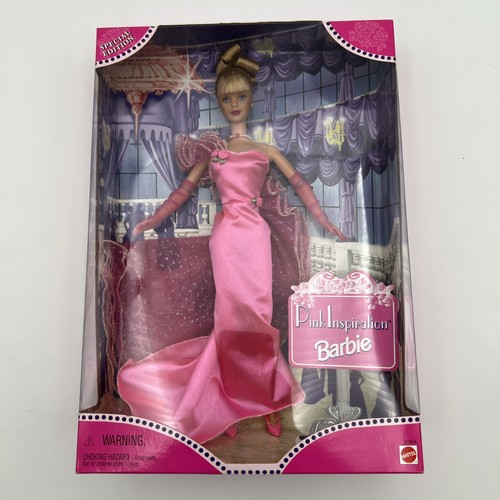 Pink Inspiration blonde Barbie Puppe Toys R Us Exclusive 1998 Mattel 21914