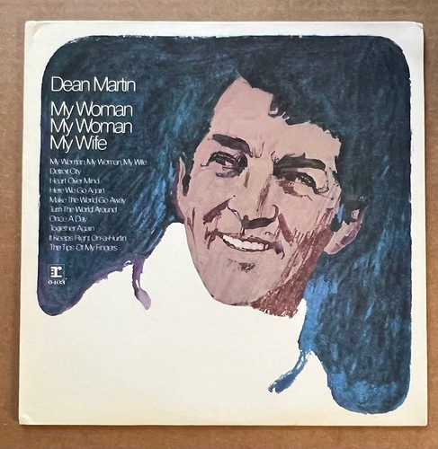 Dean Martin - My Woman My Woman My Wife RARE white label promo vinyl LP '70 - Picture 1 of 4