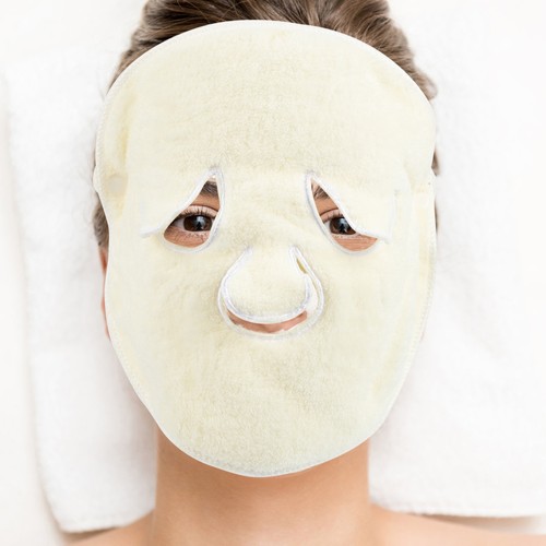 Hot Towel Miss Women's Salon Beauty Facial Towels Face for Cloth - Imagen 11 de 12