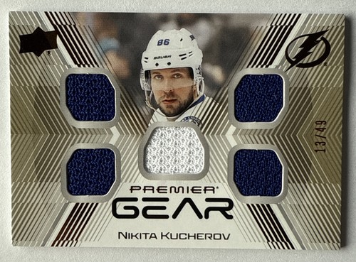 NIKITA KUCHEROV 2024-25 Premier /49 Gear Patches #13/49 SP UD Upper Deck #PG-NK - Picture 1 of 3