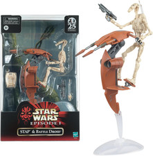 Star Wars 6 Black Series STAP & Battle Droid
