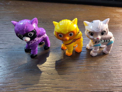 Paw Patrol - Cat Pack - 2.5 Inch Action Figure Set x3 Rory Shade Leo - Picture 1 of 5