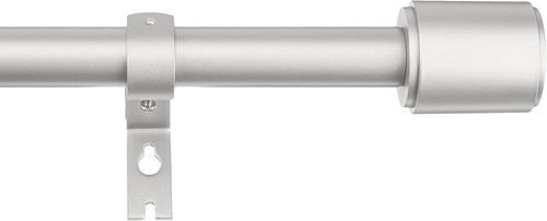 Amazon Basics Heavy Duty Curtain Rod Bracket Hooks for 1" Rod Set of 2 Silver - Picture 4 of 5