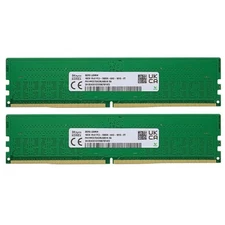 SK HYNIX 32GB kit (2 x 16GB) DDR5 SDRAM PC5-5600B 288 Pins UDIMM Desktop Memory