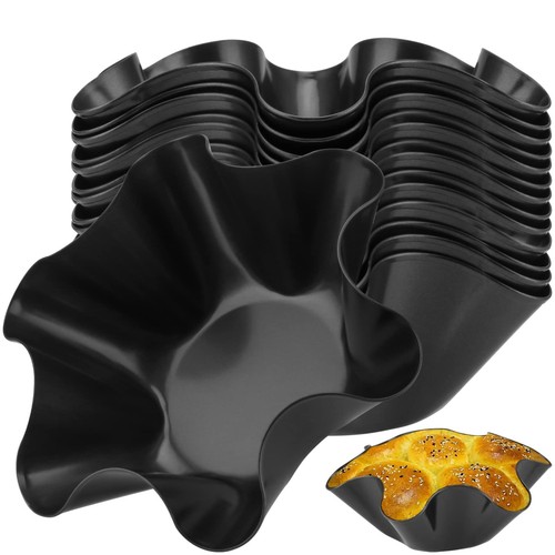 14 PCS 7 Inches Tortilla Bowl Maker, Taco Salad Shell Mold, Petal Shape Torti...