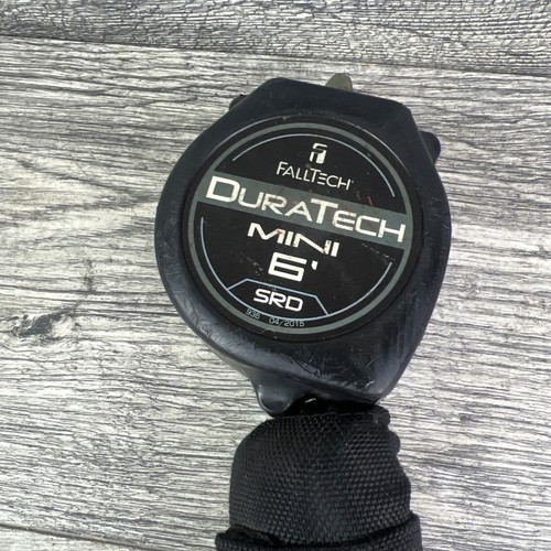 Falltech Duratech MINI 6' SRD Safety Harness Clip Carabiner Assembly - Picture 2 of 8