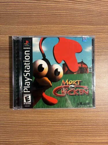 Mort the Chicken (Sony PlayStation 1, 2000) PS1 NUOVO E SIGILLATO con hangtab - Foto 1 di 3