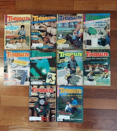 Treasure Magazine Lot Of 26 Various Issues 1982 - 1989 Metal Detecting Hunting - Picture 13 of 21