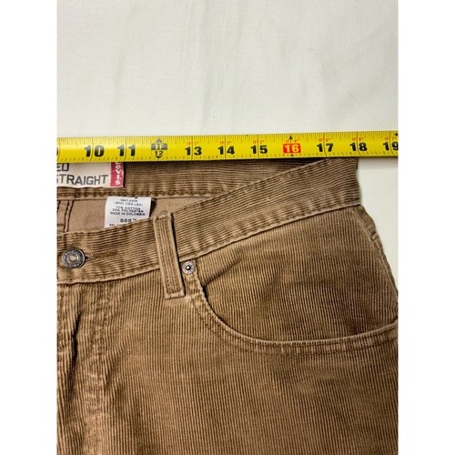 Levis 559 Relaxed Straight Leg Cordhose Herren W36 L34 Braun Freizeit - Bild 11 von 15