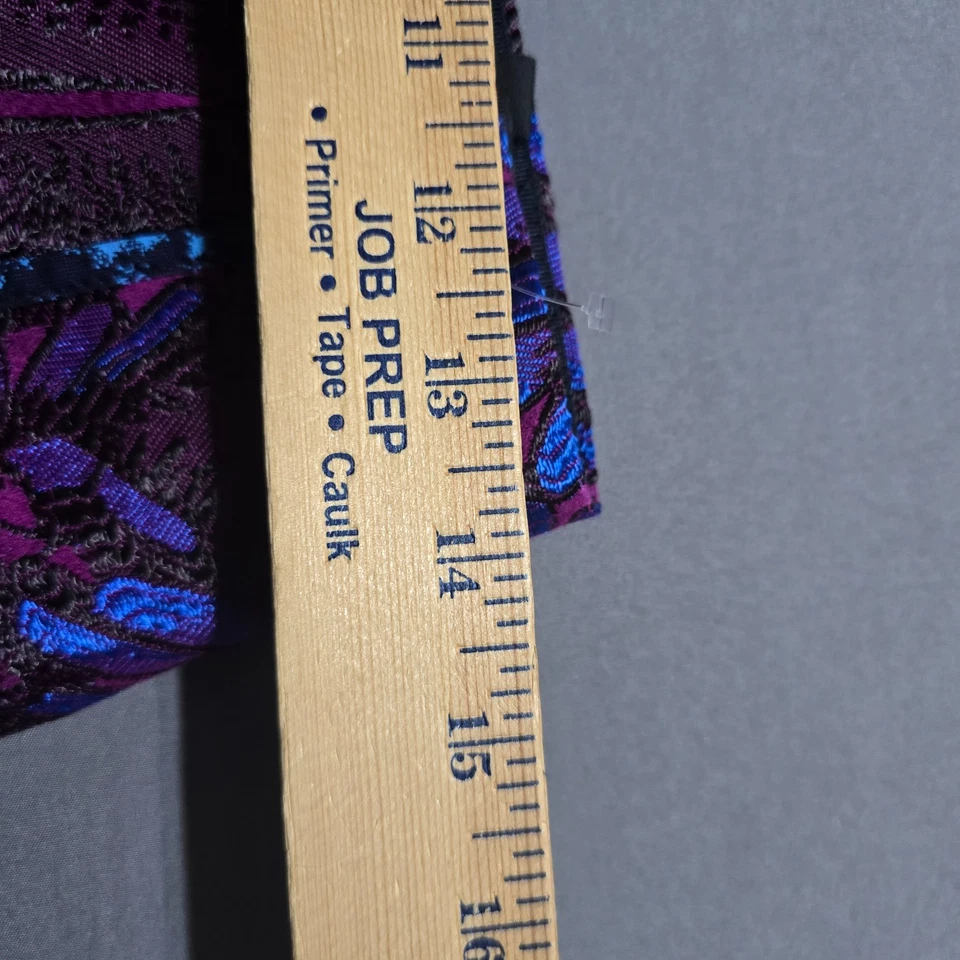 J CREW Mujer Falda 4 Púrpura Lápiz Mini Floral Jacquard Forrado Bordado Foto 4 de 4