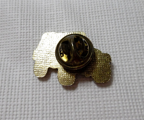 Vintage Green Jeep Tack/Pin Epoxy Domed - Picture 3 of 3