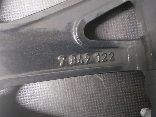 1x Alufelge 17 Zoll 7.0" 5x112 7849122 BMW 1 Rim Wheel - Bild 9 von 12