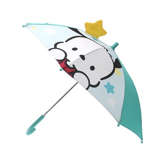 Sanrio Pochacco Sweet Star 3D Pop-Up Star Open Stick Umbrella - Picture 1 of 8