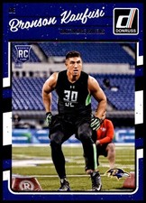 2016 Bronson Kaufusi Rookie Panini Donruss Football RC #306 Baltimore Ravens