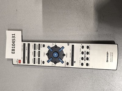 Sharp Audio Fernbedienung RRMCG0028SJSA - Gebraucht, Vollständig Funktionsfähig