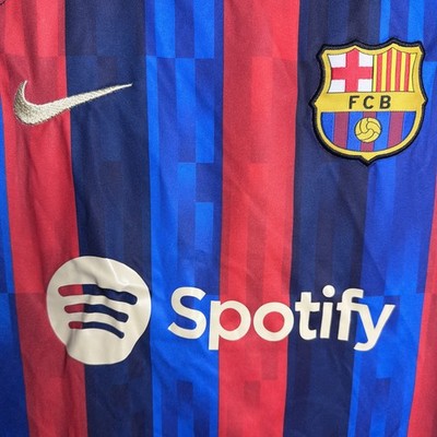 Barcelona 2022 2023 Home Football Shirt Jersey Gavi #30 Nike