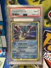 2005 Pokemon EX Deoxys #8 Gyarados Reverse Foil 8/107 PSA 8 Low Pop Stamp