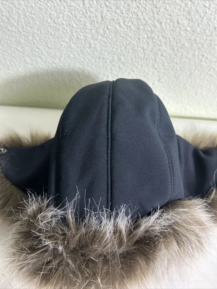 SOMBRERO COLOMBIA AVENTURA SENDERISMO TRAPPER Piel Sintética NEGRO Unisex PEQUEÑO Omni-Calor Foto 4 de 4