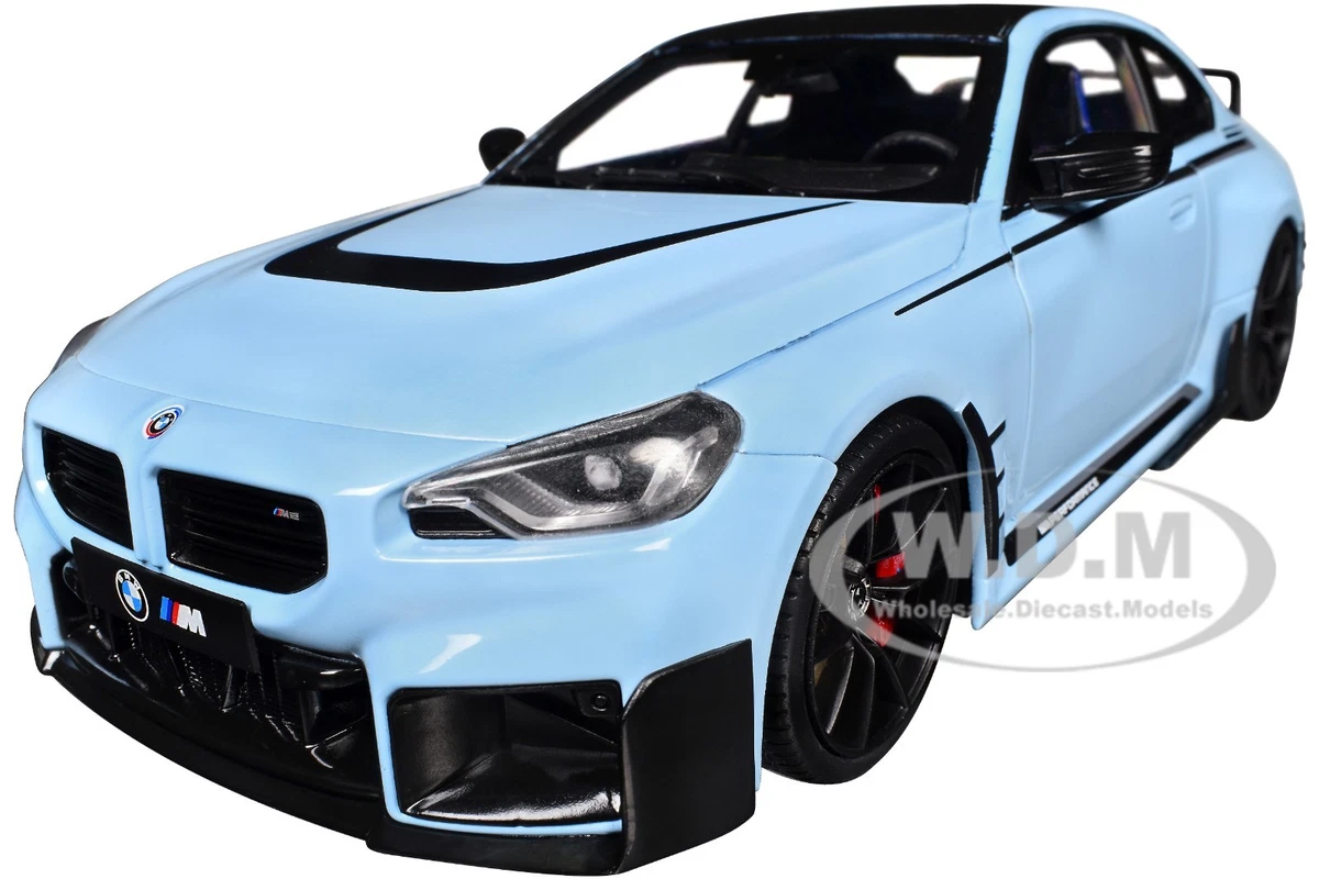 2024 BMW M2 PERFORMANCE ZANDVOORT BLUE 1/18 DIECAST MODEL CAR BY