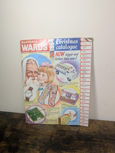 Vintage Marshall Ward Weihnachten 1964 Versandhandel Katalog gebraucht A27