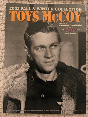 Buzz Rickson's, Toys McCoy, Sugar Cane 2022 Herbst, Winter Katalog Steve McQueen - Bild 3 von 4