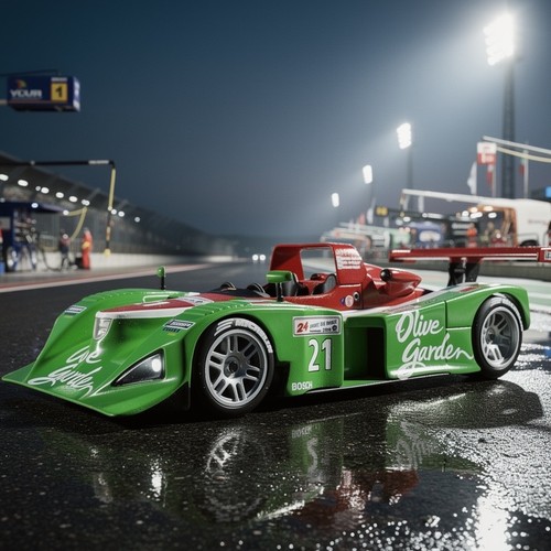 Spark Lola B2K/10 #21 Olive Garden Rafanelli Le Mans 2000 1:43 Resin Model Car - Picture 1 of 9