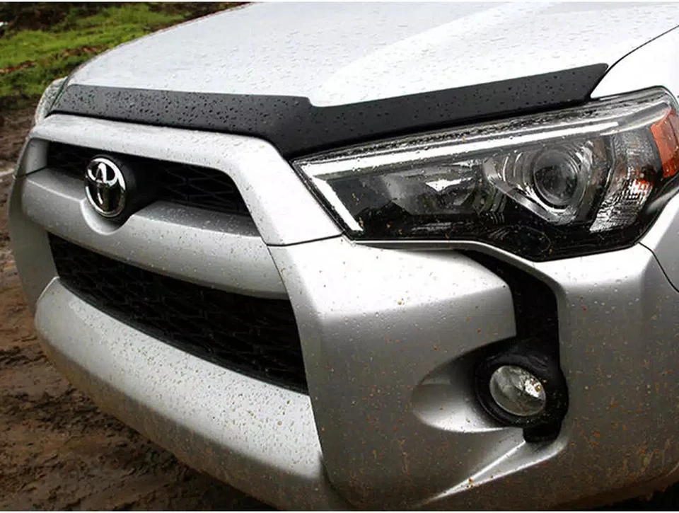 AVS Aeroskin Bug Shield Fits 2016 - 2023 Toyota Tacoma, Matte Black Foto 2 de 4