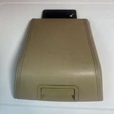 2007-14 Lincoln Navigator Center Console Armrest Lid Beige Leather Oem Used 2007-14 Lincoln Navigator Center Console Armrest Lid Beige Leather Oem Used
