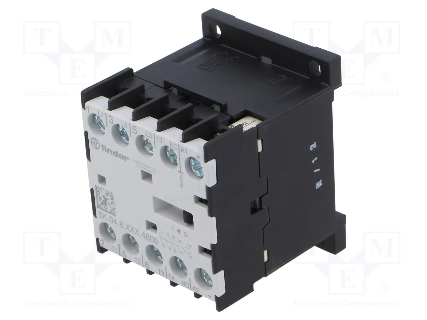 Contactor: 4-pole; NO x3 + NO; 230VAC; 9A; for DIN rail mounting