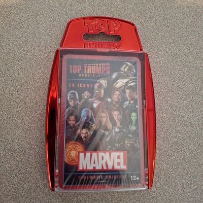 Marvel Cinematic Universe Top Trumps Special Card Game - New & Sealed