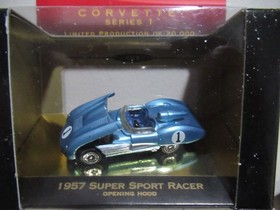 MICRO MACHINES CHEVROLET CHEVY CORVETTE 1957 SUPER SPORT RACER SERIES 1 GALOOB