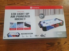NEW MD Sports Tabletop LED Light-Up Air-Powered Hockey Game