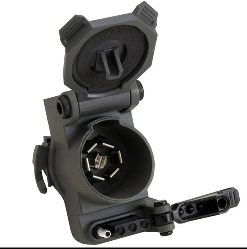 Conector multi-remolque Hopkins 40920 Endurance 7 hojas y 4 montaje giratorio plano - Imagen 2 de 3