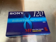 Sony 8mm Standard 120 Min MP Camcorder/Video Tape P6-120MPL BRAND NEW