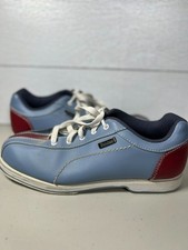 Dexter Mens Size 9 B4422-18 Bowling Bowler Shoes M Blue Red Slide Rite Lace